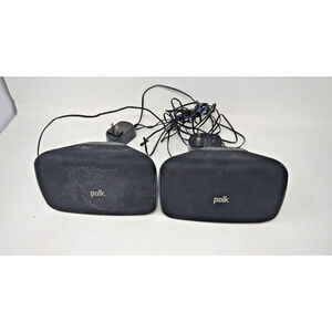 Polk Audio DSB3 Wireless Rear Surround Speakers Pair w/ AC Adapters Home Theater